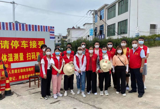 中馆镇：志愿服务助力疫情防控